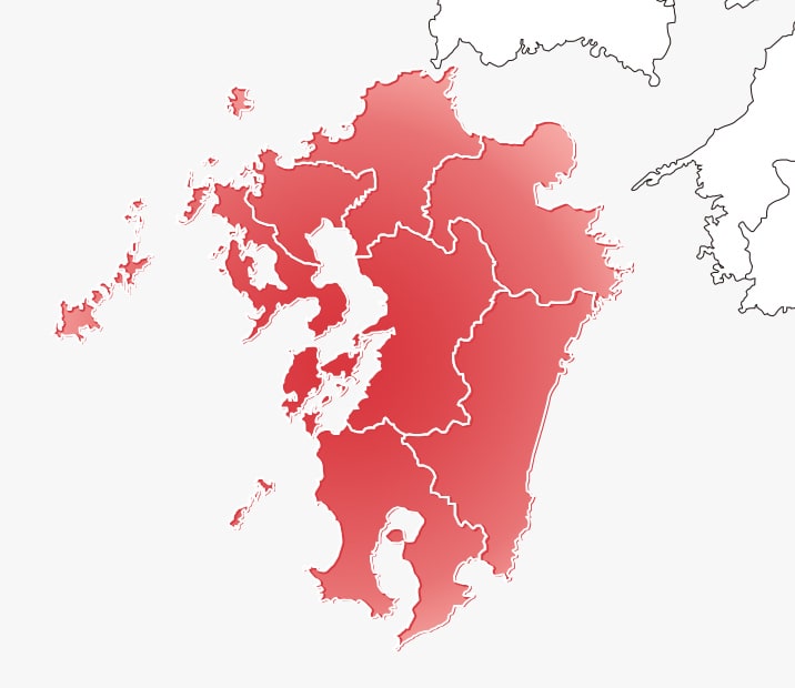 宮崎電力O&Mの対応エリアマップ