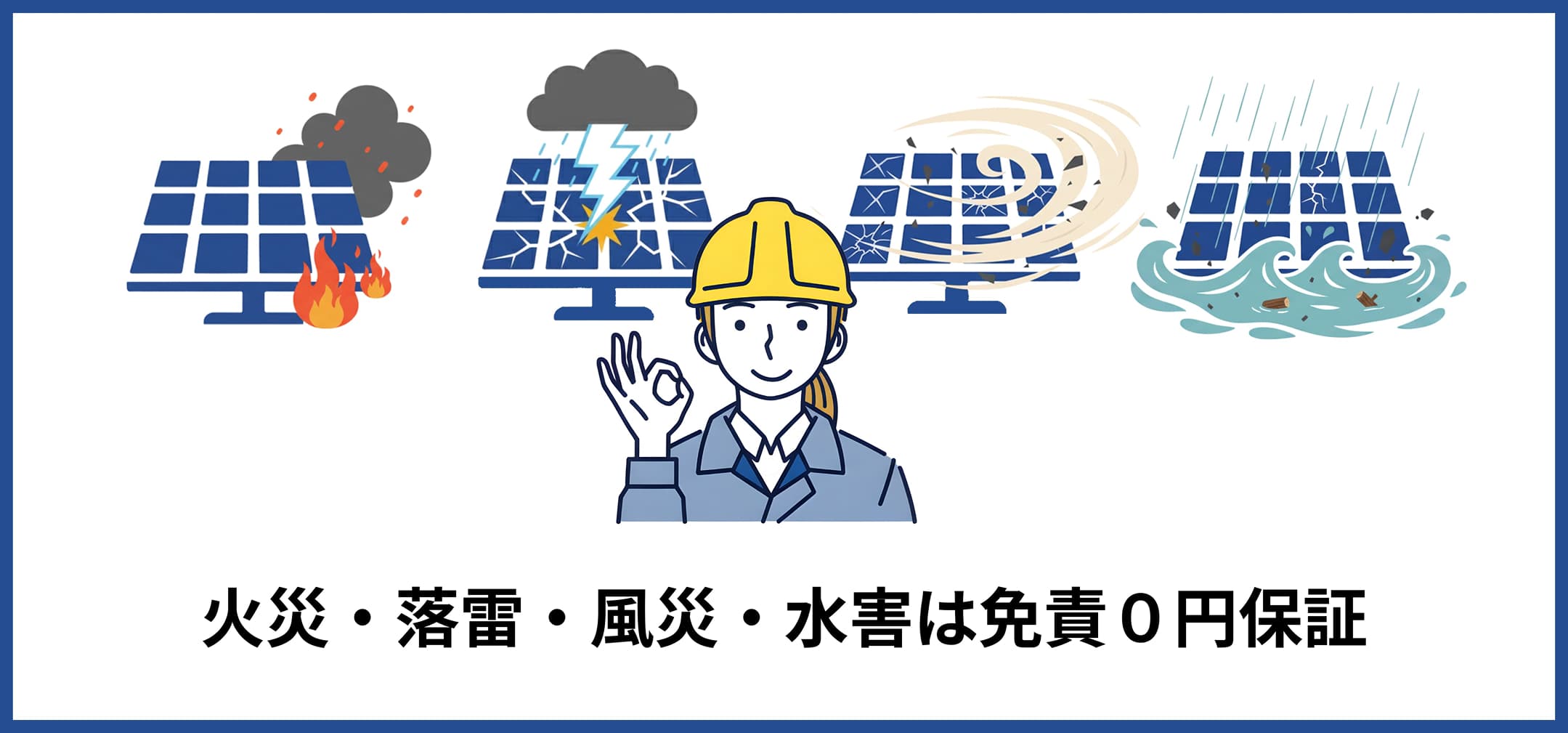 さまざまなリスクに備える補償対応
